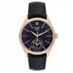 Rolex Cellini Dual Time Rose Gold Automatic Mens Watch 50525-L - 图片 5