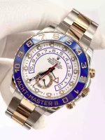 Rolex Yacht-Master 116681-78211 44mm 18KT Rose Gold Stainless Steel Automatic White Dial - 图片 4