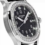 Patek Philippe Aquanaut 5067A-001 'Ladies' Stainless Steel Black Dial Diamond Bezel - 图片 3