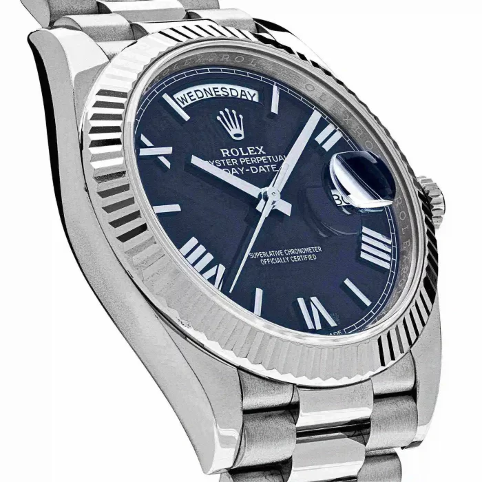 Rolex Day-Date 228239-83419 White Gold Blue Dial (2018) - 图片 4