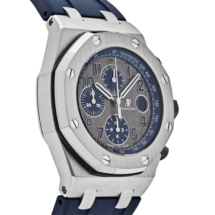 Audemars Piguet Royal Oak Offshore 26474TI.OO.1000TI.01 Chronograph 'QEII Cup' Titanium Grey Dial Limited Edition (2019) - 图片 5