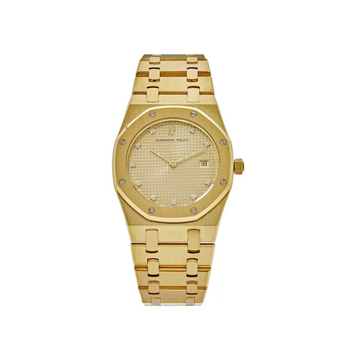 Audemars Piguet Royal Oak 56175BA Vintage Yellow Gold Champagne Dial - 图片 2