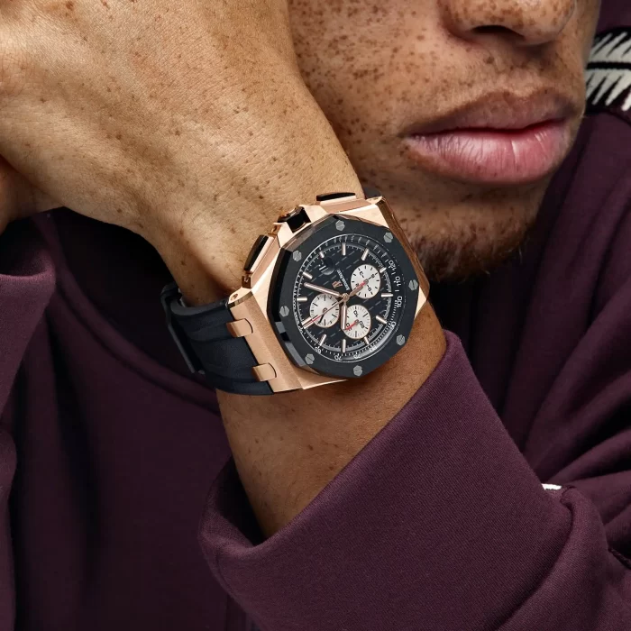Audemars Piguet Royal Oak Offshore 26400RO.OO.A002CA.01 Chronograph Rose Gold Black Dial (2012) - 图片 5