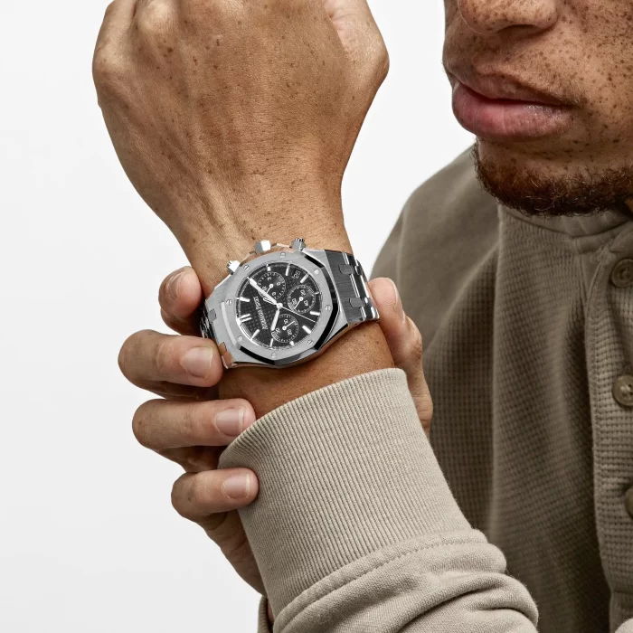 Audemars Piguet Royal Oak 26240ST.OO.1320ST.06 Selfwinding Chronograph Stainless Steel Black Dial (2022) - 图片 7