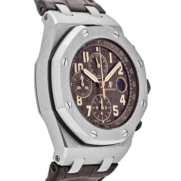 Audemars Piguet Royal Oak Offshore 26470ST.OO.A820CR.01 Chronograph Stainless Steel Brown Dial - 图片 3