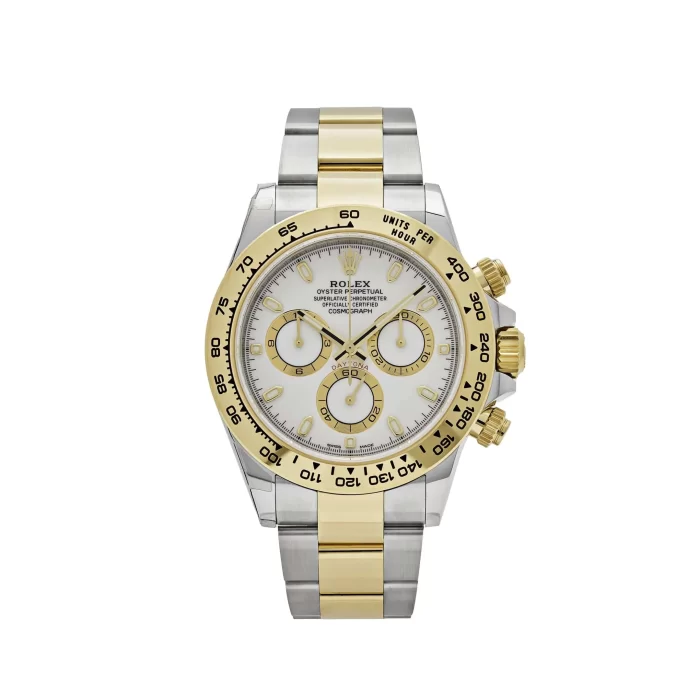 Rolex Daytona 116503 Two-Tone Yellow Gold Stainless Steel White Dial - 图片 1