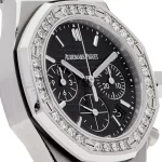 Audemars Piguet Royal Oak Offshore 26231ST.ZZ.D002CA.01 'Lady' Stainless Steel Black Dial Diamond Bezel (2018) - 图片 3