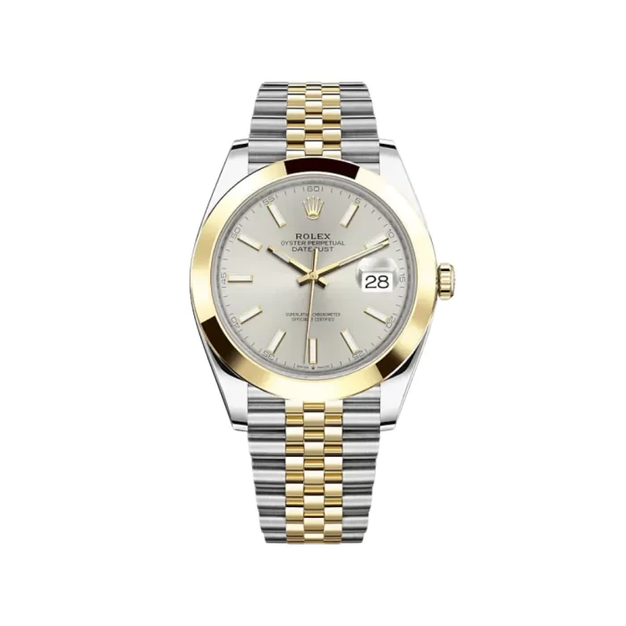 Rolex Datejust 126303 Stainless Steel Yellow Gold Silver Dial Jubilee - 图片 1