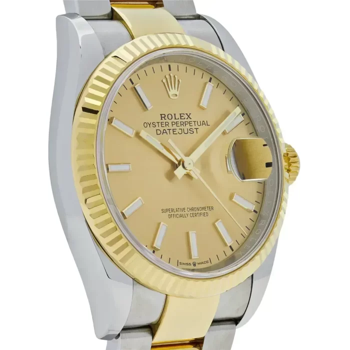 Rolex Datejust 126233-0016 Two-Toned Yellow Gold Stainless Steel Champagne Dial (2023) - 图片 6
