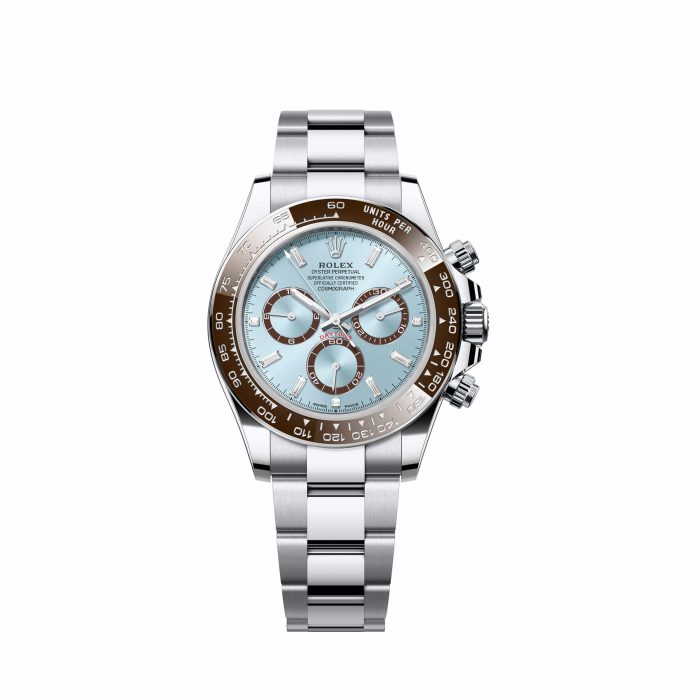Rolex Daytona 126506 Platinum Ice Blue Baguette Dial (2024) - 图片 1