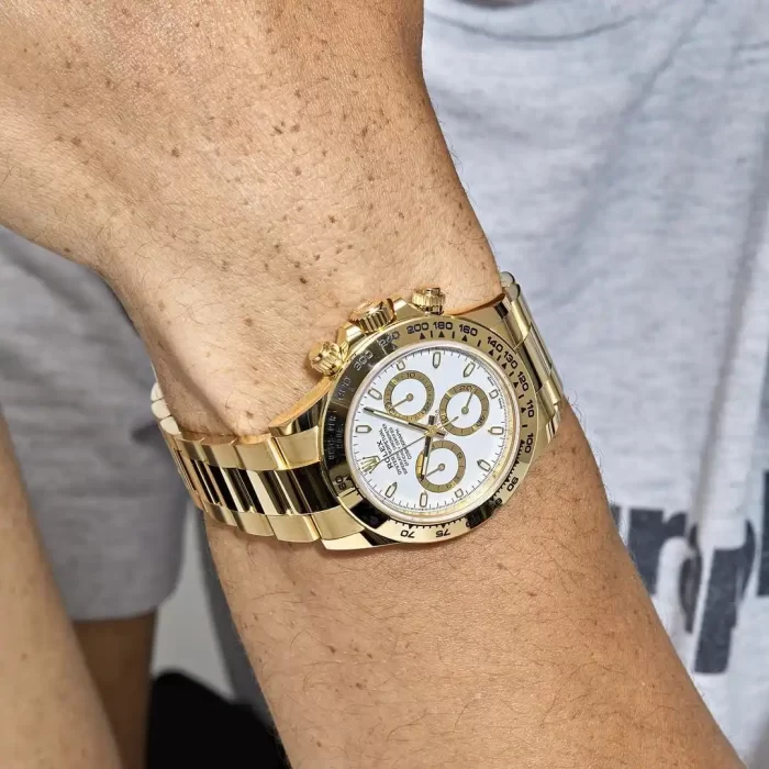 Rolex Daytona 116508 Yellow Gold White Dial - 图片 2