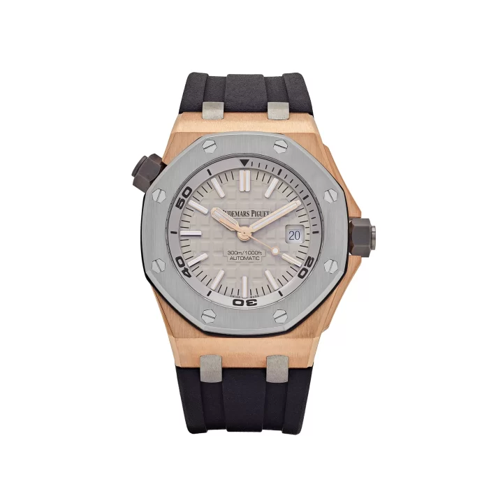 Audemars Piguet Royal Oak Offshore 15711OI.OO.A006CA.01 Diver Rose Gold Grey Dial Limited Edition - 图片 2