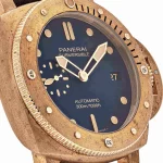 Panerai Submersible Bronzo Blu Abisso PAM01074 Brushed Bronze Blue Dial - 图片 4