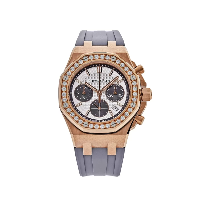 Audemars Piguet Royal Oak Offshore 26231OR.ZZ.D003CA.01 'Ladies' Rose Gold Diamond Bezel Silver Dial - 图片 1