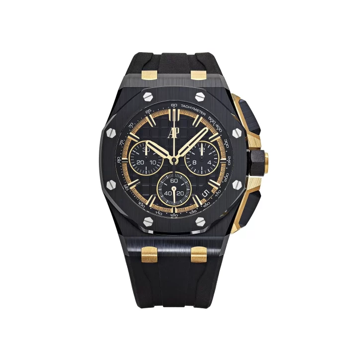 Audemars Piguet Royal Oak Offshore 26420CE.OO.A127CR.01 Chronograph Black Ceramic Yellow Gold Black Dial - 图片 2