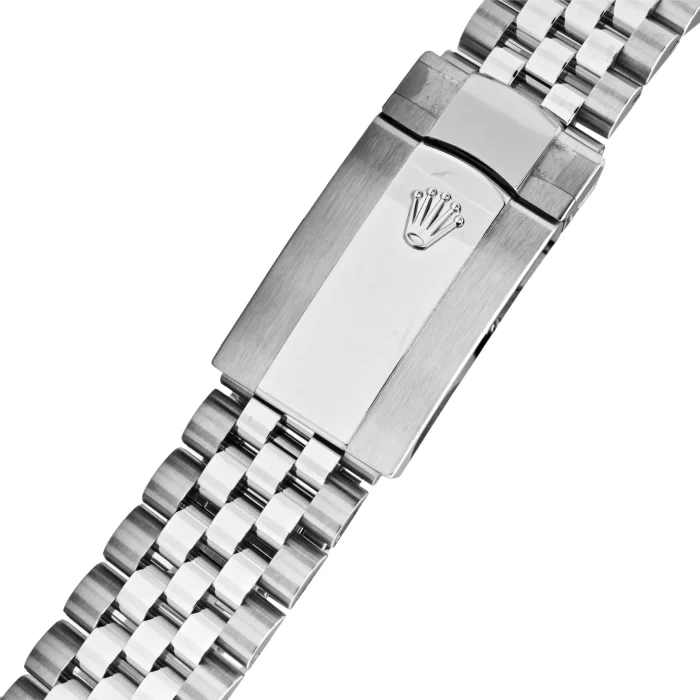 Rolex Datejust 126234 White Gold Stainless Steel Olive Green Palm Motif Dial - 图片 8