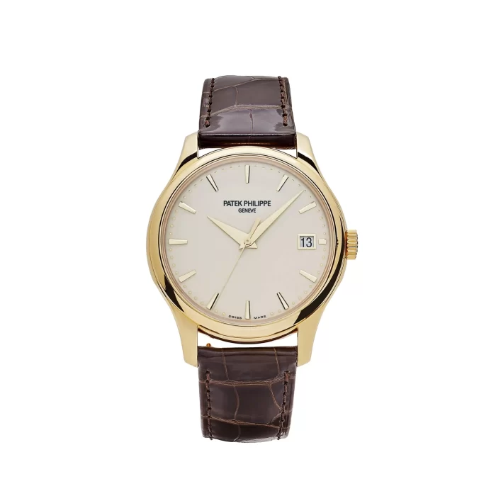 Patek Philippe Calatrava 5227J-001 Yellow Gold Lacquered Ivory Dial - 图片 1