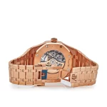 Audemars Piguet Royal Oak 15412OR.ZZ.1220OR.01 Double Balance Wheel Openworked Rose Gold Baguette Bezel (2021) - 图片 5