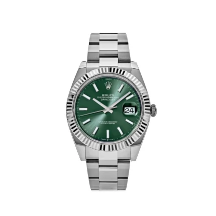 Rolex Datejust 126334 Stainless Steel Mint Green Dial Oyster