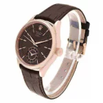 Rolex Cellini Dual Time Rose Gold Automatic Mens Watch 50525-L Box Card - 图片 4