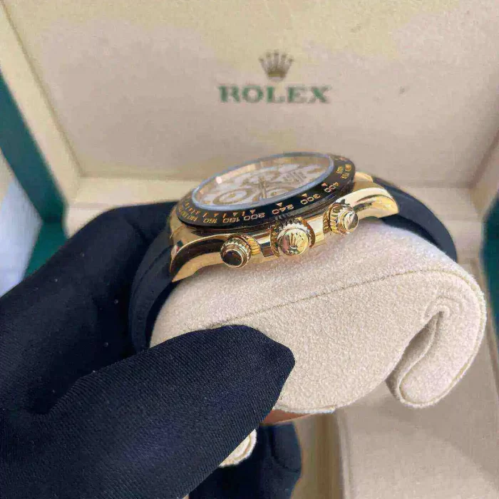 Rolex Cosmograph Daytona 116518LN-0041/33 40mm 18ct Yellow Gold Automatic White Dial - 图片 10