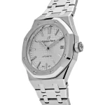 Audemars Piguet Royal Oak 15450ST.OO.1256ST.01.A Selfwinding Stainless Steel White Dial - 图片 5