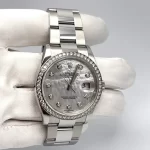 Rolex Datejust 126284RBR-0012 Stainless Steel White Gold Mother of Pearl Dial - 图片 7