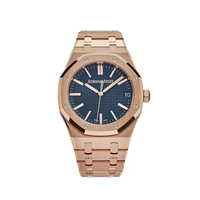 Audemars Piguet Royal Oak Selfwinding 15510OR.OO.1320OR.03 Rose Gold Blue Dial (2024) - 图片 2