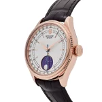 Rolex Cellini 50535 Rose Gold White Dial Moon Phase - 图片 5