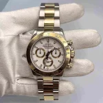 Rolex Cosmograph Daytona 116523-78593 Stainless Steel Yellow Gold White Dial - 图片 5