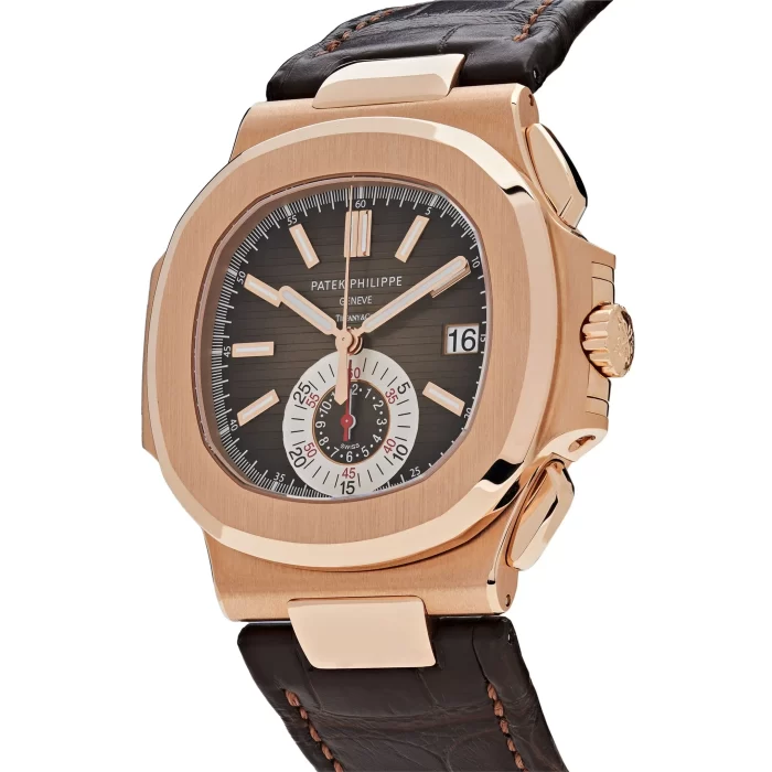 Patek Philippe Nautilus 5980R-001 'Tiffany & Co' Chronograph Date Rose Gold (2022) - 图片 4