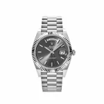 Rolex Day-Date 228239 White Gold Slate Rhodium Grey Dial