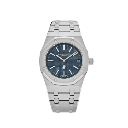 Audemars Piguet Royal Oak 16202ST.OO.1240ST.01 'Jumbo' Extra-Thin 50th Anniversary Stainless Steel Blue Dial