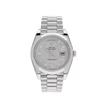 Rolex Day-Date 228206 Platinum Meteorite Diamond Dial