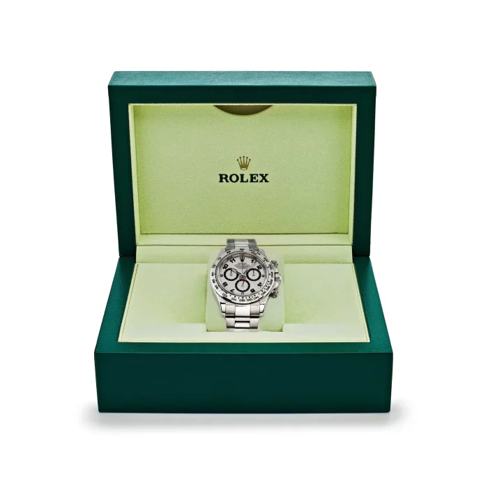 Rolex Daytona 116509 Silver Racing Dial White Gold - 图片 7