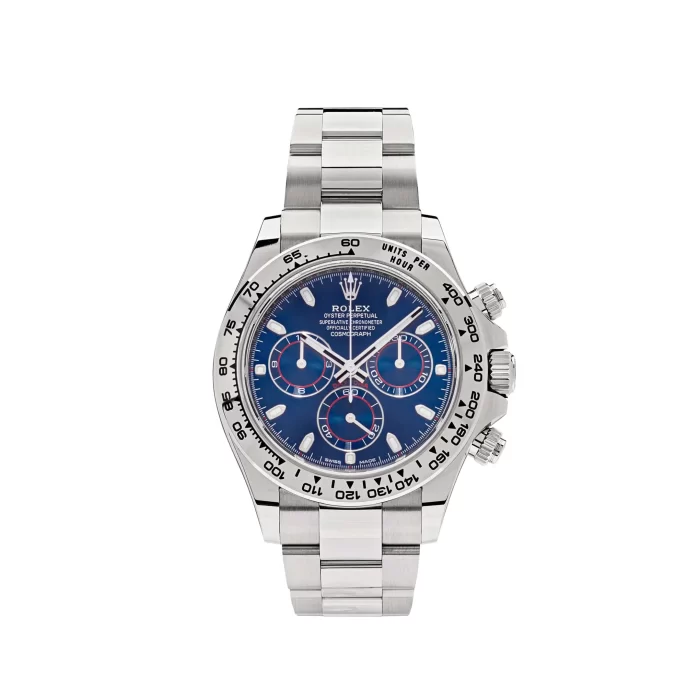 Rolex Daytona 116509 White Gold Blue Dia - Image 1