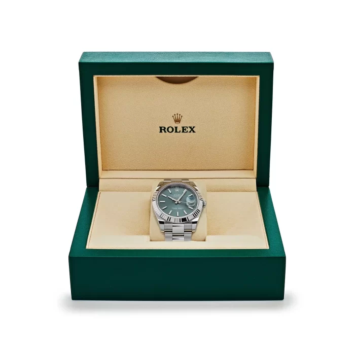Rolex Datejust 126334 Stainless Steel Mint Green Dial Oyster - 图片 7