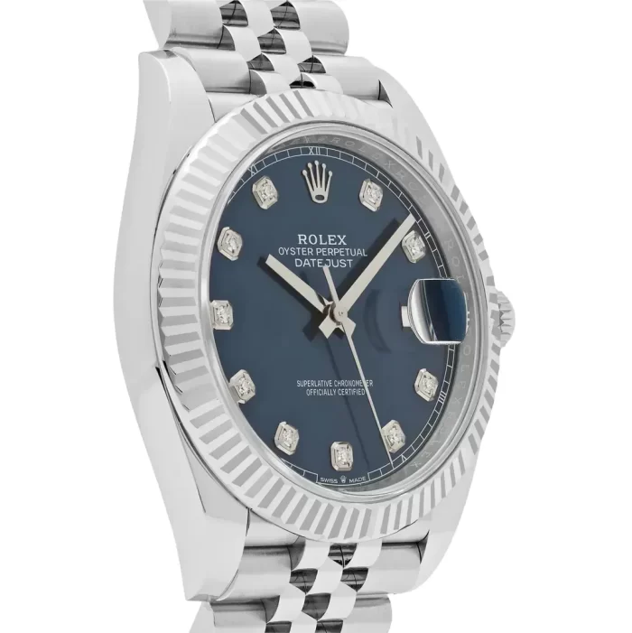 Rolex Datejust 126334-62610 Stainless Steel Blue Diamond Dial Jubilee (2023) - 图片 6