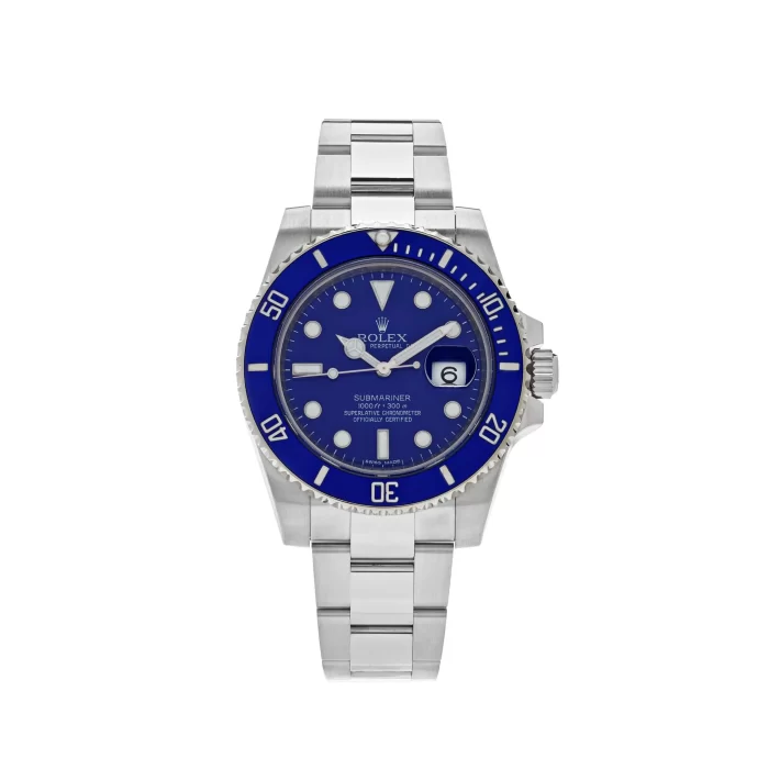 Rolex Submariner Date 116619LB White Gold Blue Dial Blue Bezel - 图片 1