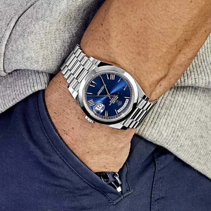 Rolex Day-Date 228206 Platinum Blue Dial - 图片 2