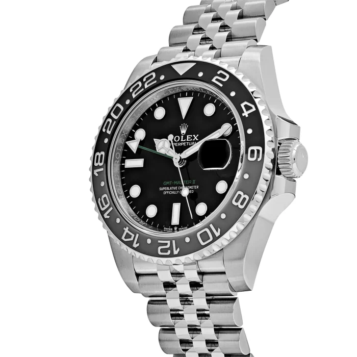 Rolex GMT-Master II 126710GRNR 'Bruce Wayne' Stainless Steel Black Dial Jubilee (2024) - 图片 5