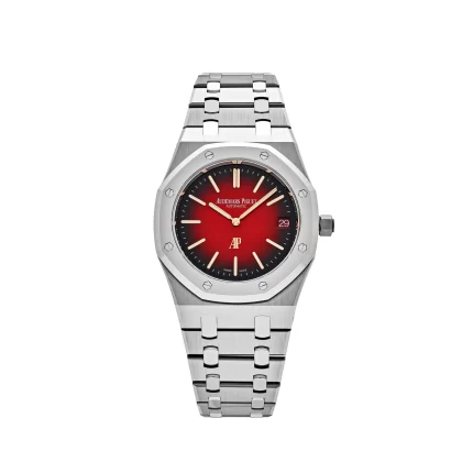 Audemars Piguet Royal Oak 16202XT.OO.1240XT.01 'Jumbo' Extra-Thin Titanium Burgundy Dial