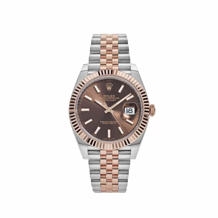Rolex Datejust 126331 Two-Toned Rose Gold Stainless Steel Brown Dial - 图片 1