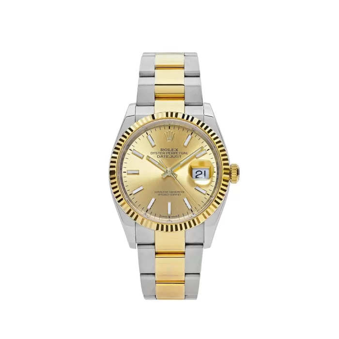 Rolex Datejust 126333 Stainless Steel Yellow Gold Champagne Dial - 图片 1
