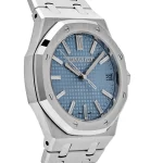 Audemars Piguet Royal Oak Selfwinding 15510BC.OO.1320BC.01 White Gold Blue Dial Limited Edition - 图片 5