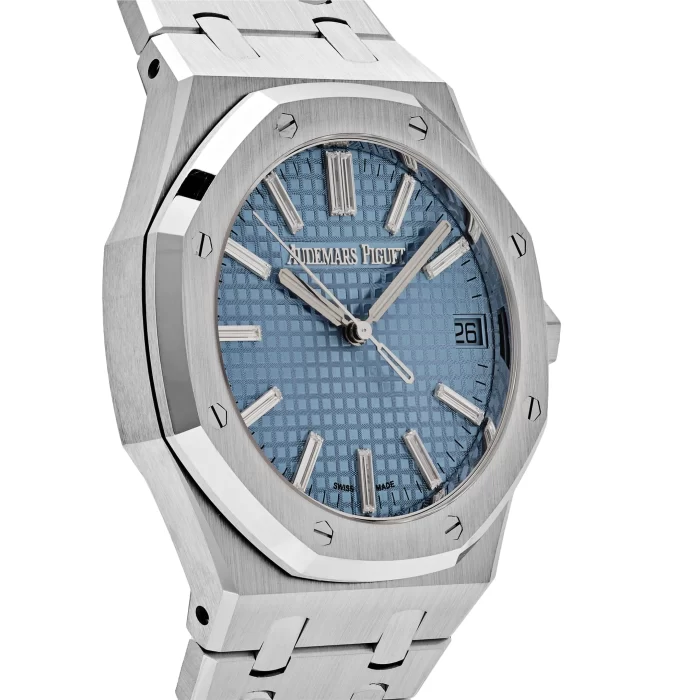 Audemars Piguet Royal Oak Selfwinding 15510BC.OO.1320BC.01 White Gold Blue Dial Limited Edition - 图片 5