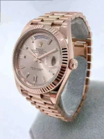 Rolex Day-Date 228235-0004 Rose Gold Sundust Diamond Dial - 图片 6