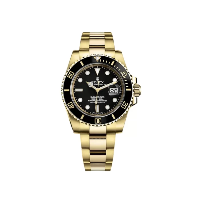 Rolex Submariner Date 116618LN Yellow Gold Black Dial (2020) - 图片 1