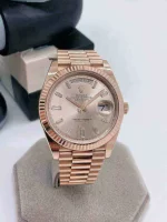 Rolex Day-Date 228235-0004 Rose Gold Sundust Diamond Dial - 图片 7