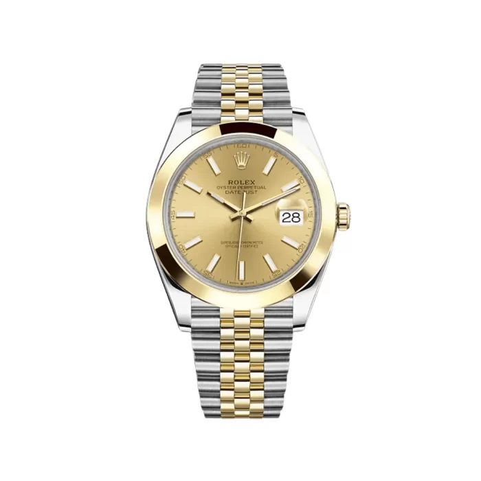 Rolex Datejust 126303 Stainless Steel Yellow Gold Champagne Dial Jubilee - 图片 1